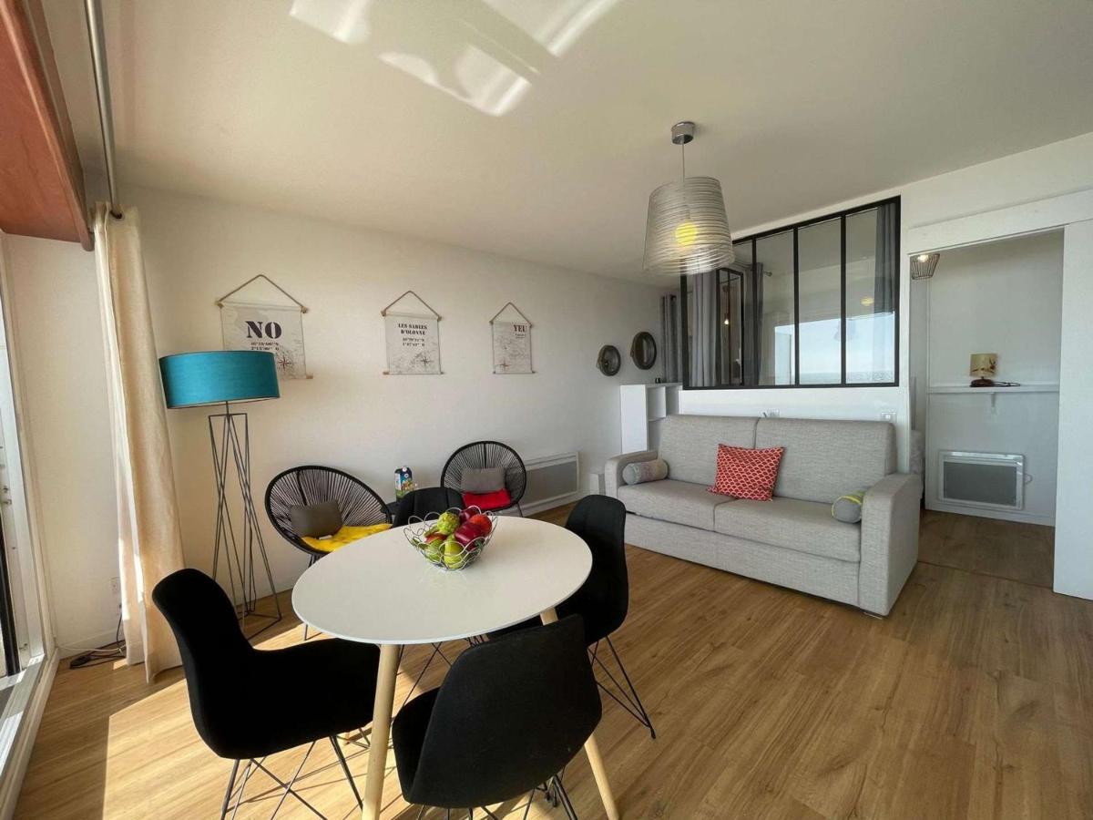 Grand Studio Cabine 4 Pers, Balcon, Renove, Proche Ocean, Saint-Hilaire-De-Riez - Fr-1-224C-160 Buitenkant foto