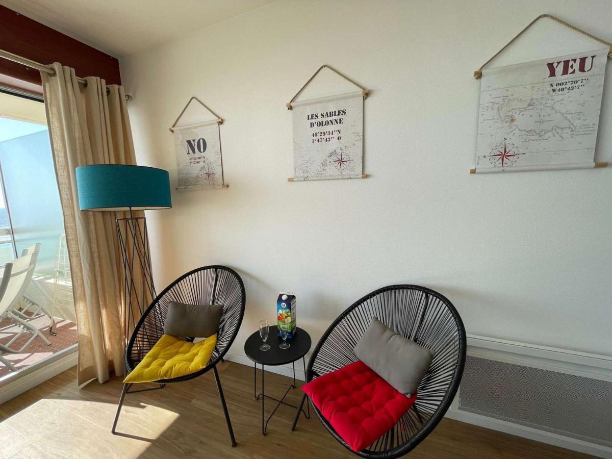 Grand Studio Cabine 4 Pers, Balcon, Renove, Proche Ocean, Saint-Hilaire-De-Riez - Fr-1-224C-160 Buitenkant foto